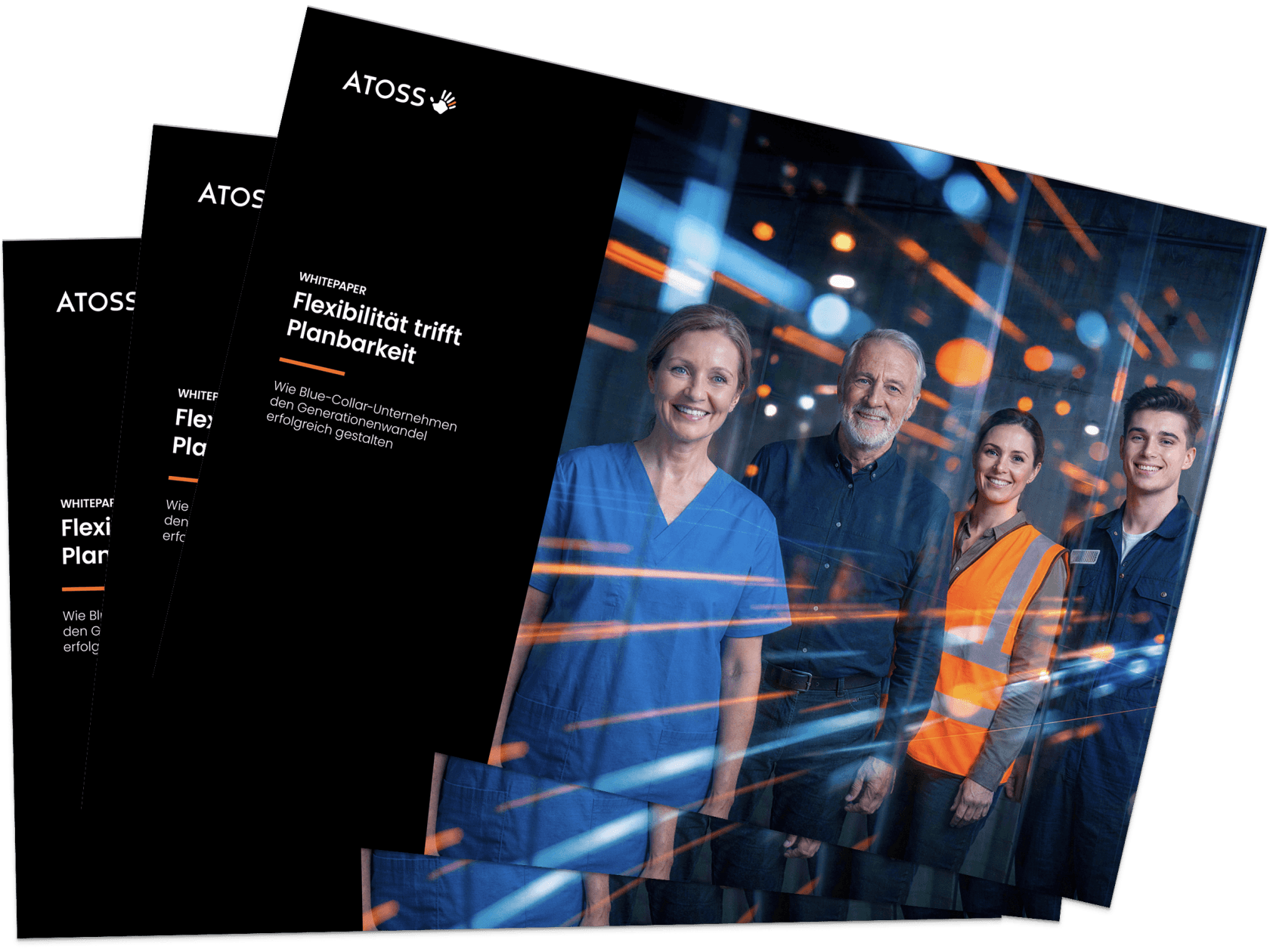 ATOSS Whitepaper „Der Generationenwandel trifft Blue Collar zuerst“ herunterladen.