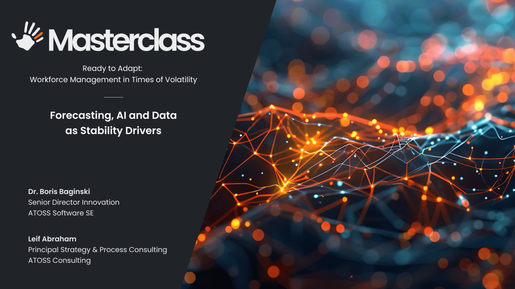 Recording: Forecasting, AI and Data as Stability Drivers