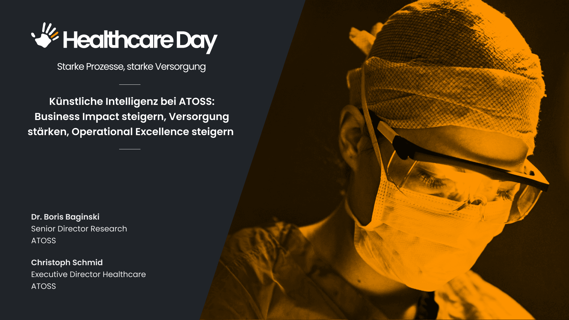 ATOSS Healthcare Day 2026: Künstliche Intelligenz bei ATOSS: Business Impact steigern, Versorgung stärken, Operational Excellence erreichen